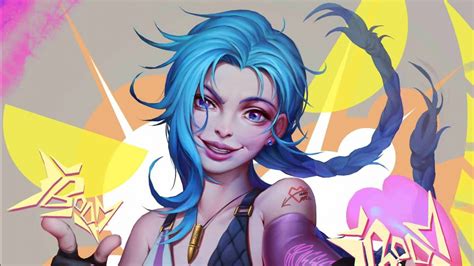 blue jinx of|[no spoilers] What exact shade of blue is Jinxs hair in。